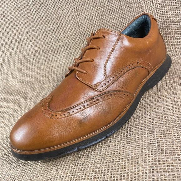 Florsheim Oxford Leather brown Dress Shoes 11 D